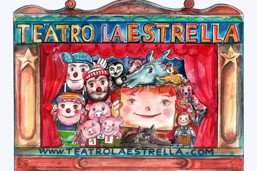 Teatro La Estrella: magia de marionetas en Valencia con niños